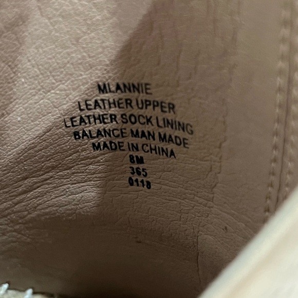 Marc Fisher Mlannie Wedge Sandals Perforated Leather Espadrilles Tan size 8 - Picture 3 of 6